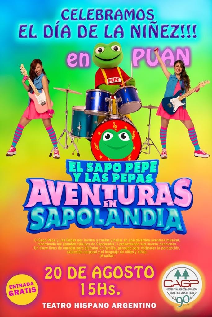 Celebramos el Día de la Niñez en Puan 20 de agosto