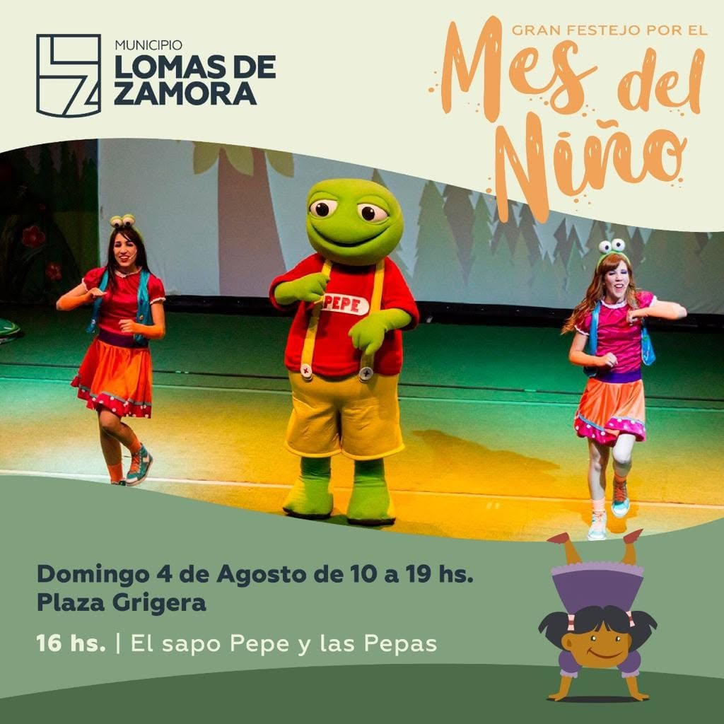 Mes del Niño en Lomas de Zamora 4 de agosto